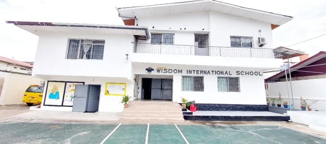 The Wisdom International School campus building in Sinkor, Monrovia